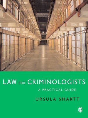 cover image of Law for Criminologists